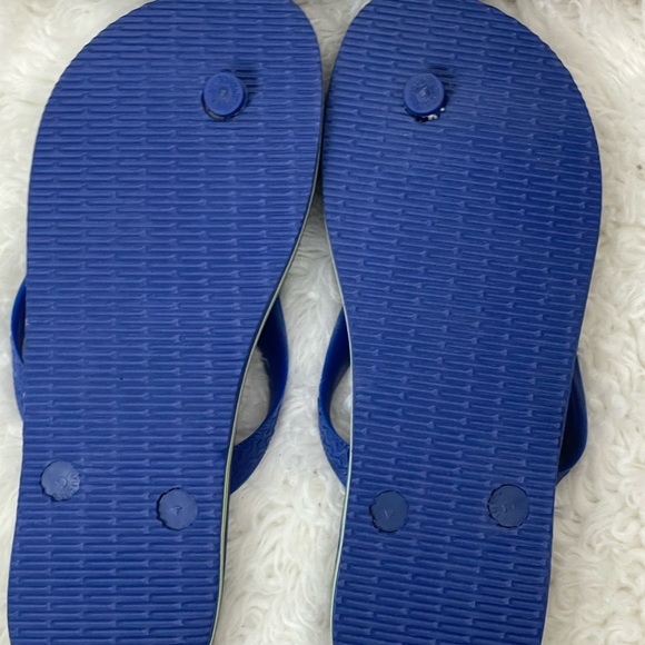 Havaianas Brazil Flip Flops Midnight Blue NWOT Size 37-38 - Picture 5 of 6